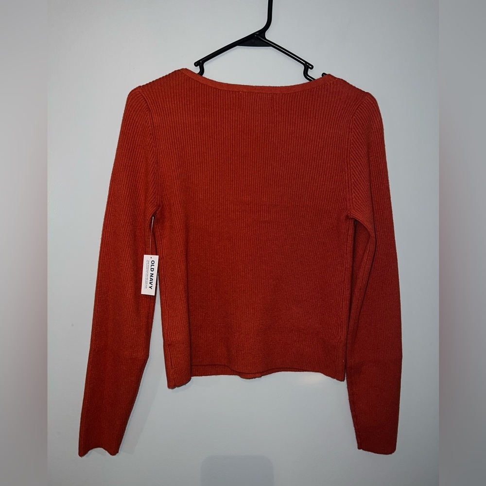 NWT Old Navy Ribbed V Neck Sweater - Picture 2 of 5